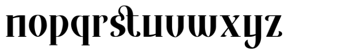 Narfest Font LOWERCASE