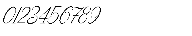 Narottewla Italic Font OTHER CHARS