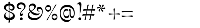 Narri Font OTHER CHARS