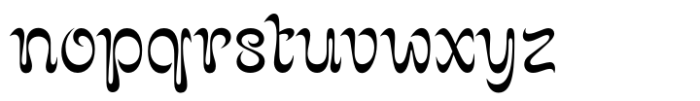 Narri Font LOWERCASE