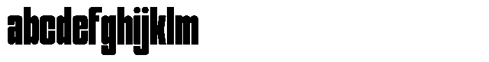 Narrowtone Black FONT