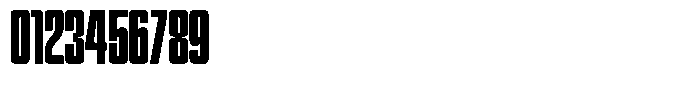 Narrowtone Bold Font OTHER CHARS