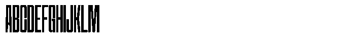 Narrowtone Extra Light Font UPPERCASE