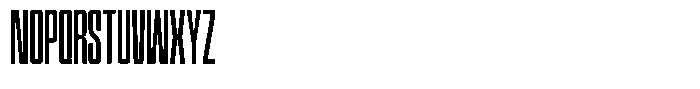 Narrowtone Extra Light Font UPPERCASE