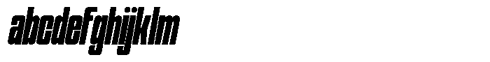 Narrowtone Italic Bold FONT