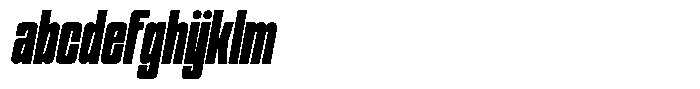 Narrowtone Italic Extra Bold FONT