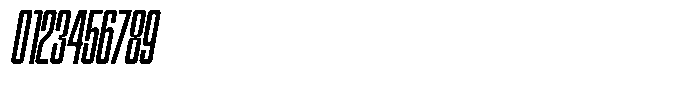 Narrowtone Italic Extra Light Font OTHER CHARS