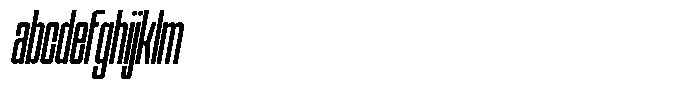 Narrowtone Italic Extra Light FONT