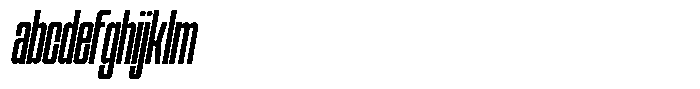 Narrowtone Italic Light FONT