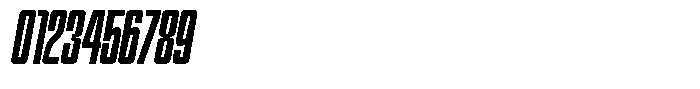 Narrowtone Italic Medium Font OTHER CHARS
