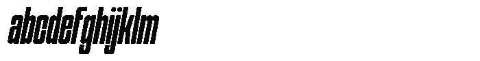 Narrowtone Italic Medium FONT