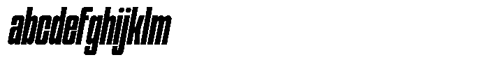 Narrowtone Italic Semi Bold FONT