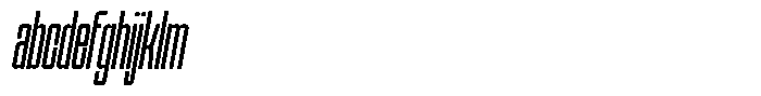 Narrowtone Italic Thin FONT