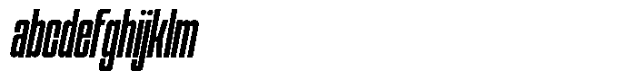 Narrowtone Italic FONT