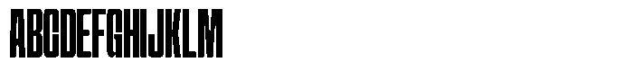 Narrowtone Medium Font UPPERCASE
