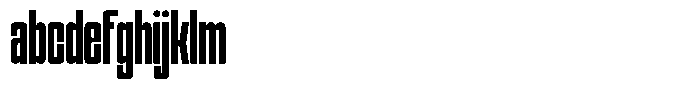 Narrowtone Medium FONT