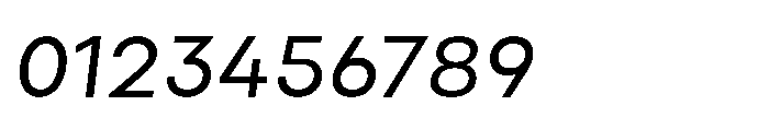 Naru Sans Italic Font OTHER CHARS