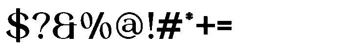 Narvaya Font OTHER CHARS