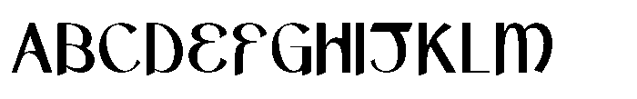 Narvaya Font UPPERCASE
