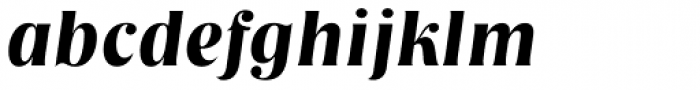 Nashville EF DemiBold Italic Font LOWERCASE