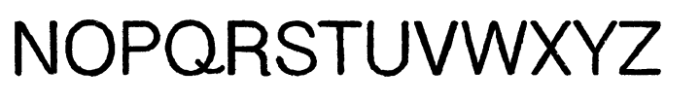 Nashville Outline Solid Bold Font UPPERCASE