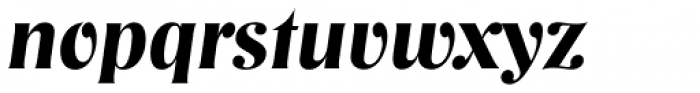 Nashville Serial Bold Italic Font LOWERCASE