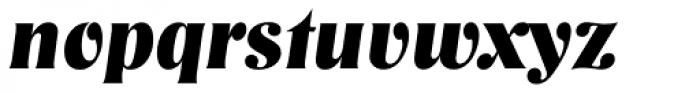 Nashville Serial ExtraBold Italic Font LOWERCASE
