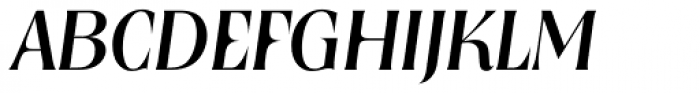 Nashville Serial Italic Font UPPERCASE