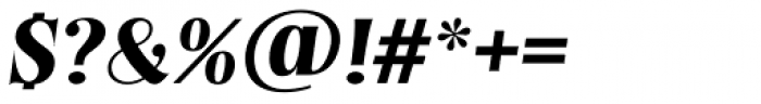 Nashville TS DemiBold Italic Font OTHER CHARS