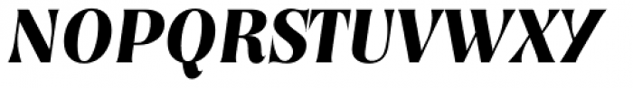 Nashville TS DemiBold Italic Font UPPERCASE