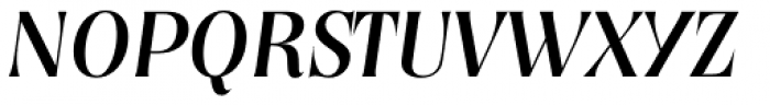 Nashville TS Italic Font UPPERCASE