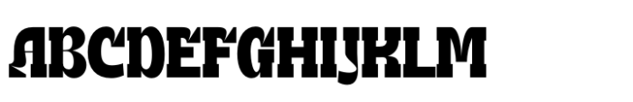 Naska Rumbe  Regular Font UPPERCASE