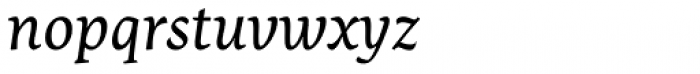 Nassim Latin Italic Font LOWERCASE