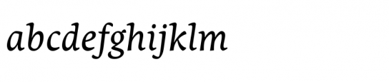 Nassim Latin Variable Italics Font LOWERCASE