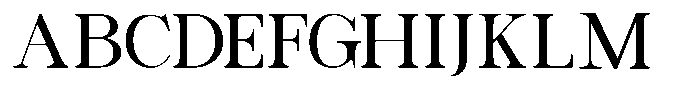 Nasterela Font UPPERCASE