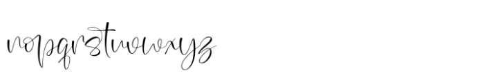 Natalia Dahlia Regular Font LOWERCASE