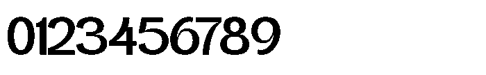 Nateen Display Regular Font OTHER CHARS