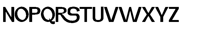 Nateen Display Regular Font UPPERCASE