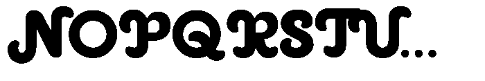 Natego Regular Font UPPERCASE