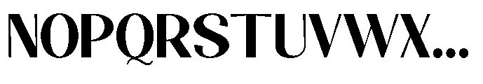Natharie Bold Semi Condensed Font UPPERCASE