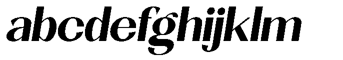 Natharie Bold Slant FONT