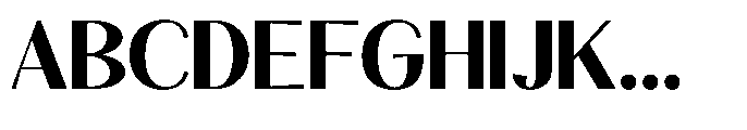 Natharie Bold Font UPPERCASE