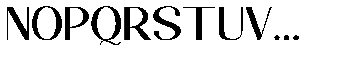 Natharie Expanded Font UPPERCASE