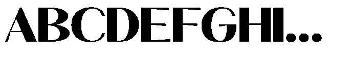 Natharie Extra Bold Expanded Font UPPERCASE