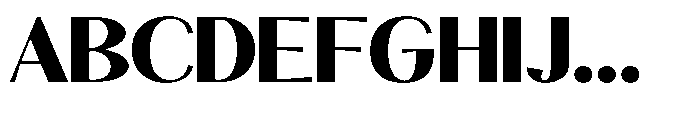 Natharie Extra Bold Sem Exp Font UPPERCASE