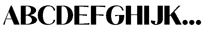 Natharie Extra Bold Font UPPERCASE