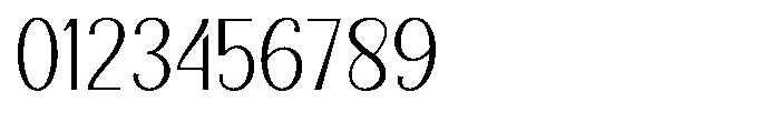 Natharie Extra Light Font OTHER CHARS