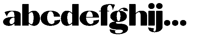 Natharie Heavy Expanded FONT