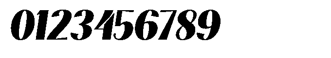 Natharie Heavy Semi Condensed Slant Font OTHER CHARS