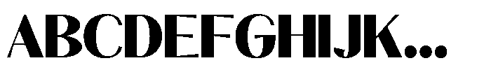 Natharie Heavy Semi Condensed Font UPPERCASE